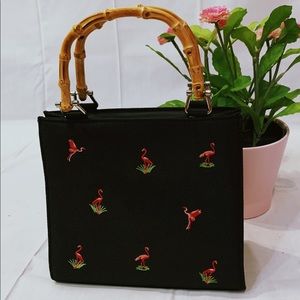 Vintage Flamingo Purse